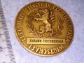 JOHANN TISCHBERGER РЯДЪК НАГРАДЕН КРАСИВ ДВУСТРАНЕН КОЛЕКЦИОНЕРСКИ БРОНЗОВ ПЛАКЕТ 38548, снимка 9