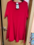 Червена рипсена рокля H&M - 2XL, снимка 6