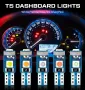  Нова T5 Led крушка 3SMD с 3030 чипове Супер ярки крушки за автомобилни табла Лампа на арматурното, снимка 13