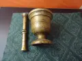 масивно бронзово хаванче с чукало, снимка 3