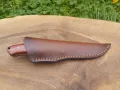 Ловен нож ръчна изработка с кожена кания,фултанг,LN401, снимка 3