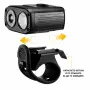 LED фар за велосипед 550 lm с два T6 диода, снимка 2