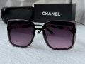 CH 2024 дамски слънчеви очила с лого квадратни , снимка 5
