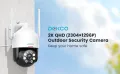 DEKCO 2K WiFi охранителна куполна камера, снимка 9