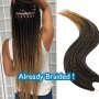Страхотни Дамски Плитки за Коса Удължаване на Коса Нови Плитки за коса, снимка 1 - Аксесоари за коса - 40460219
