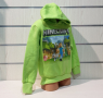 Нов детски суичър в зелен цвят с дигитален печат MINECRAFT, снимка 7
