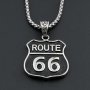 Медальон Route 66, снимка 3