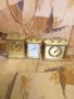 Немски кварцови часовника работещи месингови, снимка 1 - Стенни часовници - 35989964