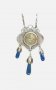 EVALD NIELSEN   antique 925 Strl Silver Necklace, 35.5g, снимка 7