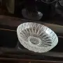 Кристална купа за плодове, голяма, снимка 1