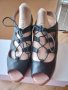 Дамски сандали тип еспадрили - естествена кожа , снимка 1 - Сандали - 41271000