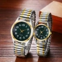 Мъжки кварцов часовник, ултратънък, зелен циферблат, снимка 7