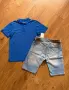 Jack & Jones Мъжки нови къси дънки и тениска, снимка 4