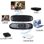 Дистанционно управление с безжична клавиатура за Smart TV, QWERTY, Air Mouse, 2,4 GHz, снимка 3