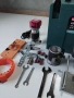 Акумулаторна оберфреза Makita DRT50 , ел. фреза райдер и зарядни BOSCH, снимка 4