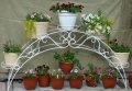 Цветарници и стойки за цветя и саксии от ковано желязо , снимка 11