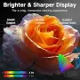 Преносим смарт проектор Visulapex с Wi‑Fi 6, Bluetooth 5.2 и Android 11, снимка 6