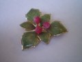 Винтидж брошка   цвете, снимка 4