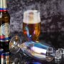 Комплект чаши за бира - стъкло с хамелеон ефект, снимка 1 - Чаши - 41381339