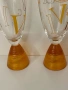 Комплект от 4 колекционерски кристални чаши за шампанско от Veuve Clicquot/ Lalique  Alphabet , снимка 9