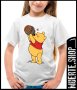 Детска тениска с щампа МЕЧО ПУХ или ПО ВАШ ДИЗАЙН