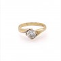 Златен дамски пръстен 2,27гр. размер:56 14кр. проба:585 модел:13972-1