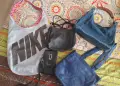 Nike, Lucky bees,чанта от естествена кожа , снимка 1