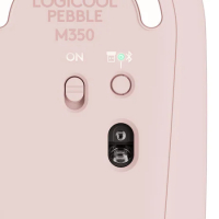 Мишка Logitech - Pebble M350, оптична, 1000 dpi, безжична, розова, снимка 13 - Клавиатури и мишки - 36424148