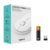 Logitech Pebble M350 USB, Wireless/Bluetooth – Различни цветове, снимка 2 - Клавиатури и мишки - 41376022