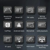 7" HD Touch Screen Мултимедия Bluetooth Mp5 USB, снимка 5 - Аудиосистеми - 44422448