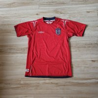 Оригинална мъжка тениска Umbro x England F.C. / Season 04 (Away), снимка 1 - Тениски - 41264209