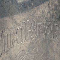 Метална флашка за алкохол Jim Beam, снимка 6 - Други - 39246724