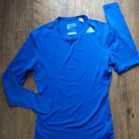 adidas techfit - страхотна мъжка блуза КАТО НОВА, снимка 6 - Спортни дрехи, екипи - 39330054