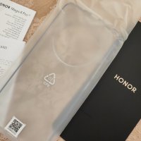 Honor Magic 4 Pro original case оригинален прозрачен кейс + хидрогел протектор чисто нови, снимка 2 - Калъфи, кейсове - 41630413