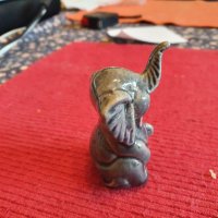 Слонче - статуетка от Индия №9 порцелан , снимка 4 - Статуетки - 42078267