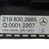 Панел климатроник Mercedes-Benz CLS (C219) 2004-2010 ID:106889, снимка 3 - Части - 41790715