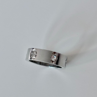 Унисекс Пръстен - реплика Cartier , модел “Love”, от неръждаема стомана, размер 7, снимка 4 - Пръстени - 44729174