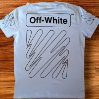 Оригинална мъжка тениска Off-White , снимка 2 - Тениски - 44838512