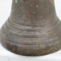 Стара месингова камбана със сребро , снимка 6 - Колекции - 40979855