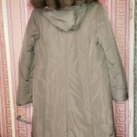 Уникално Италиянско палто с качулка от лисица, снимка 2 - Палта, манта - 36198840