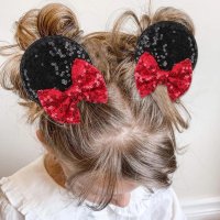 Шноли за коса Minnie mouse , снимка 3 - Аксесоари за коса - 44196068