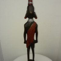 африканска дървена фигура,статуетка, снимка 8 - Статуетки - 38851654