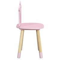 Розов стол "Корона" HD6922, снимка 2 - Столове - 40884554