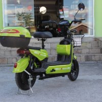 Електрически скутер-велосипед EBZ14 500W - GREEN, снимка 4 - Мотоциклети и мототехника - 41827700