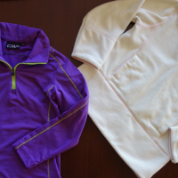 полар NEXT и термо блуза CMP за 4-5г, 110см, снимка 1 - Детски Блузи и туники - 36465009