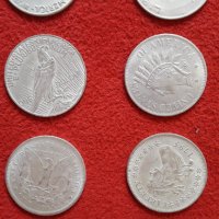 колекция от стари американски доларови монети-реплика, снимка 3 - Нумизматика и бонистика - 41698427