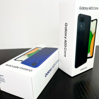 ЧИСТО НОВ! Samsung Galaxy A03 Core 32GB 2RAM Black / Blue 2г. Гаранция!