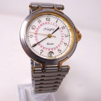 Мъжки кварцов часовник с дата, снимка 1 - Мъжки - 44791397