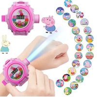 3D Пепа Пиг peppa pig Джордж детски часовник прожектор, снимка 4 - Детски - 30031010