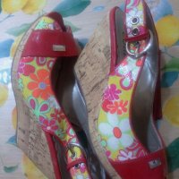 Многоцветни сандали  CUBE  N:39, снимка 2 - Сандали - 41489810